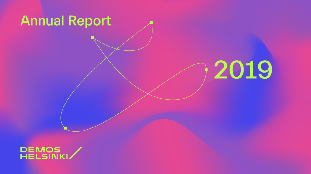 Demos Helsinki's  annual report is a comprehensive summary of work done in the past year around the world. 