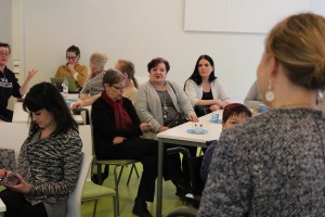 One of the testing sessions was organized in Kalasatama, Helsinki. 